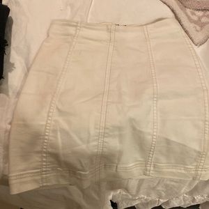 Free people mini skirt